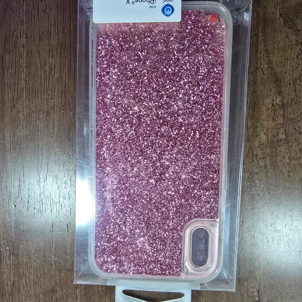 iPhone X Brand New Case Pink Glitter - Picture 4 of 4
